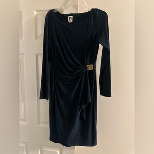 Dark green formal dress